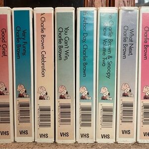 Charlie Brown VHS Collection